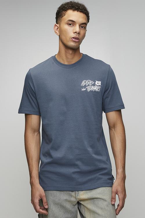 Fleamarket ST2 T-Shirt - Blue