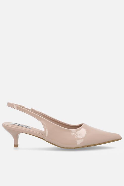 Otto closed toe slingback heel - neutral
