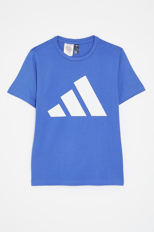 J Bl Tee 160 S26 - Ray Blue/White