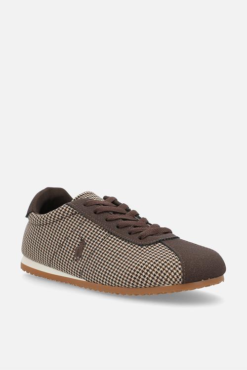 Low profile sneaker - brown