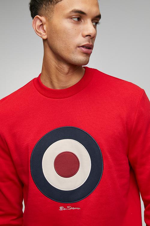 Target Crew Sweater 47812 - Red