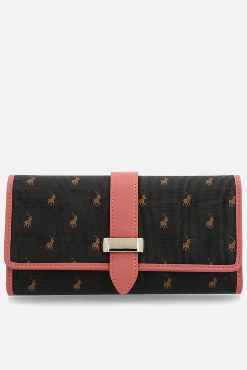 Kelsey trifold purse - brown