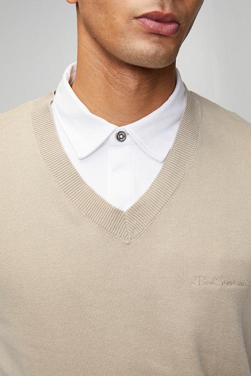 Pull Over Knit S/Less - Sustained Grey