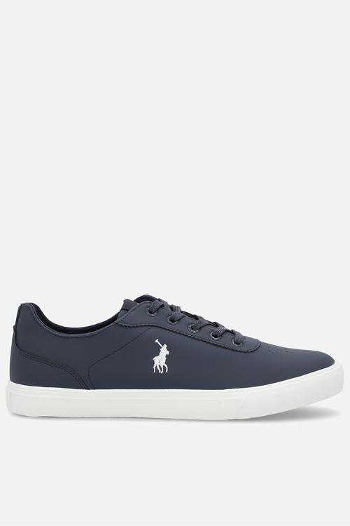 Basic Pu Sneaker - Navy