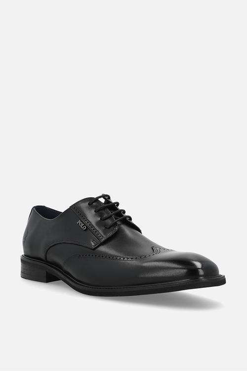 Wingcap Gibson Lace Up - black 
