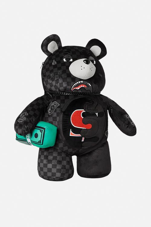 Unfinished Shark Teddy Bear - Black
