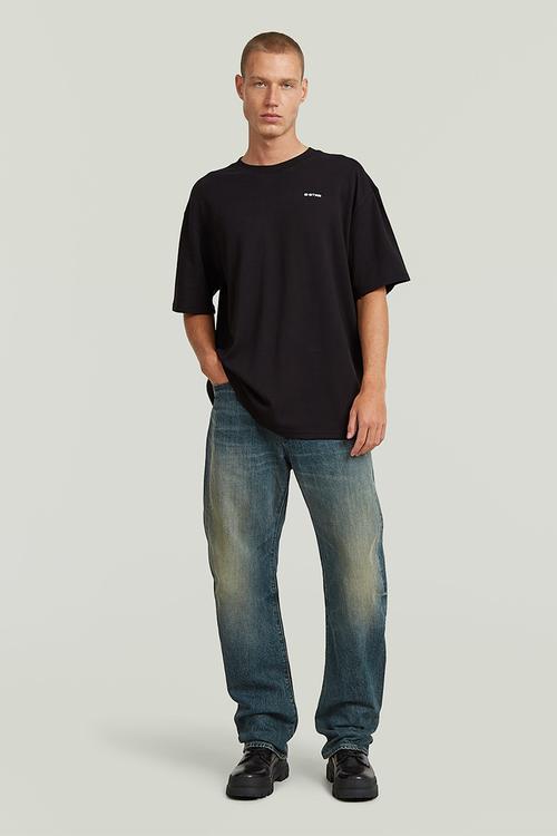 Rib Insert Relaxed R T - Dk Black