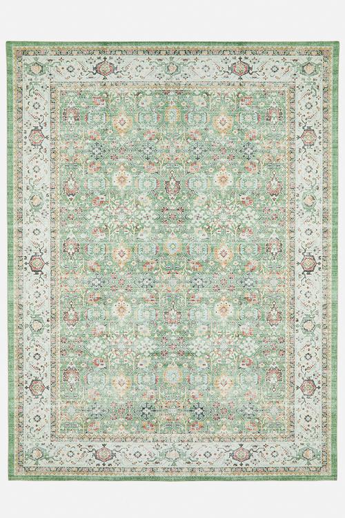 Vespra Floral Rug - Sage