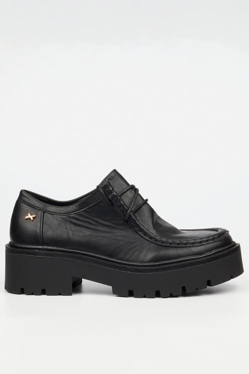 Hendrix 2 chunky lace up - black