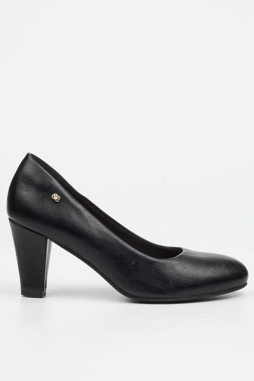 Nerina 1 court heel - black