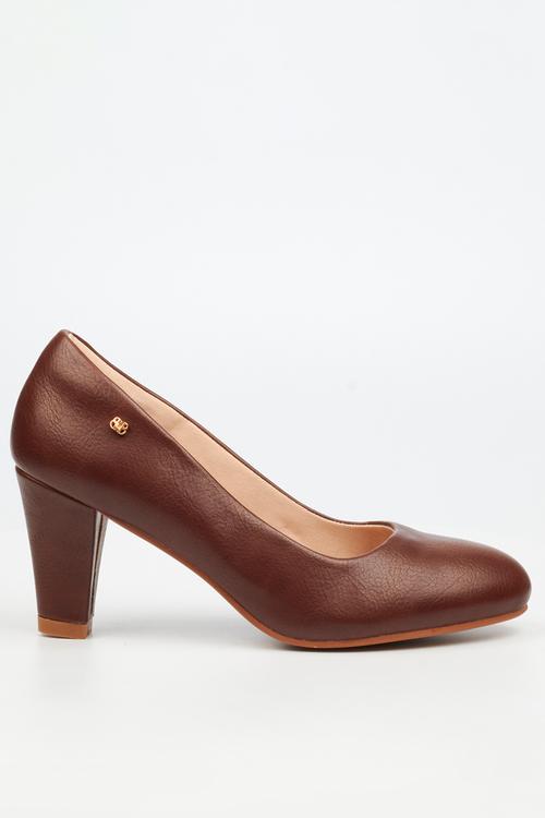 Nerina 1 court heel - tan