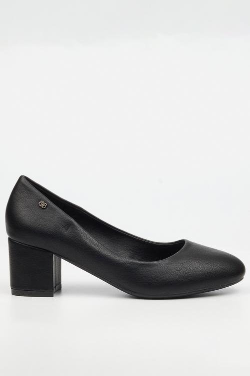 Joan 1 court heel  - black
