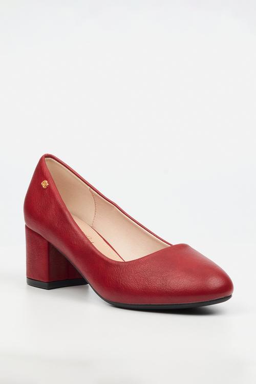 Joan 1 court heel - red