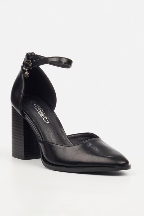 Kaia 1 thick block heel - black