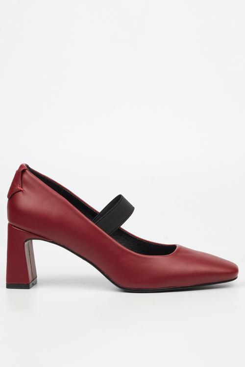 Vivian 1 heel - burgundy