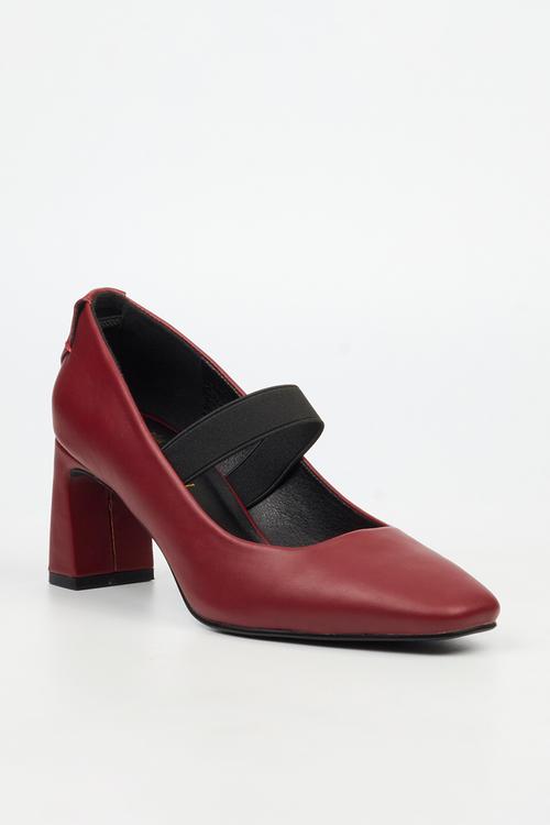 Vivian 1 heel - burgundy