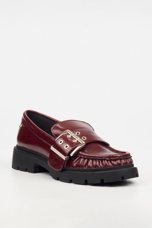 Plush 2 loafer  - burgundy