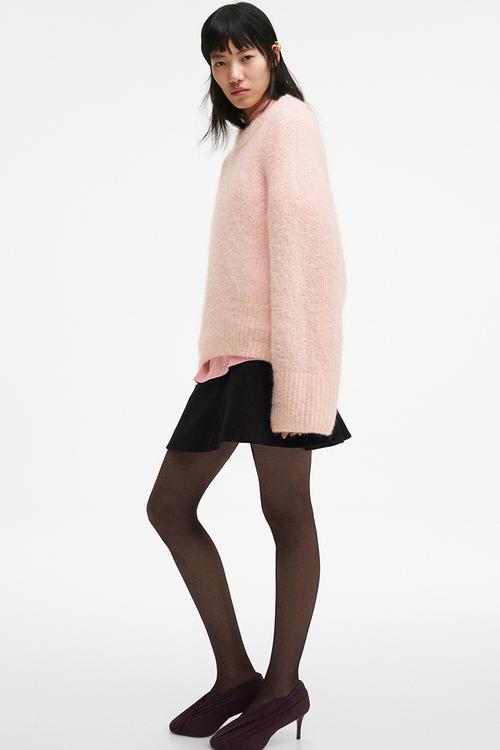 H&M Studio: Mohair-blend jumper - pink