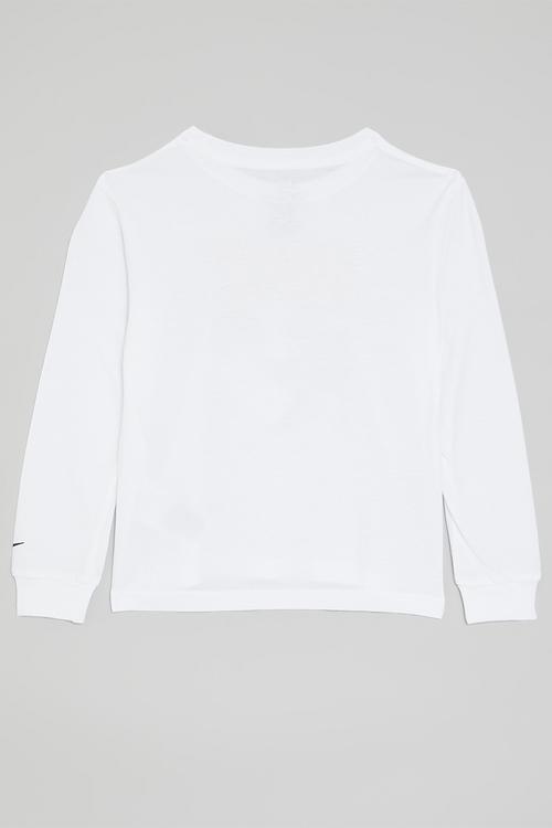 Nike bball long sleeve tee - white