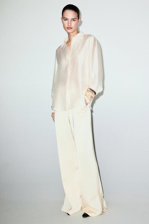 Shirt romp - light beige