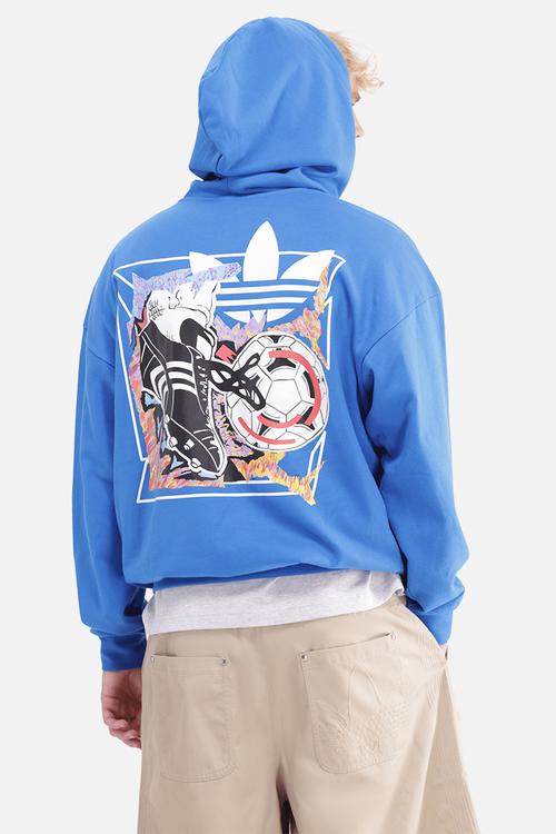 ANIME Football Hoody - BLUEBIRD