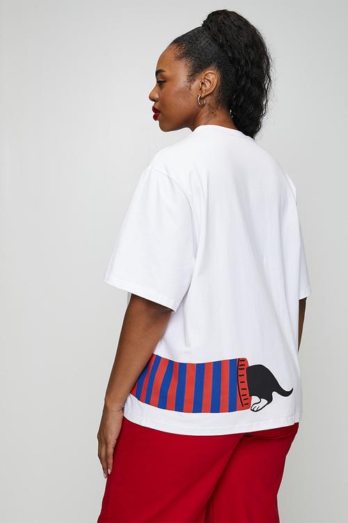 Plus Statement Tee - Dog Print