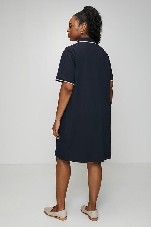 Plus wmn leah golfer dress - navy