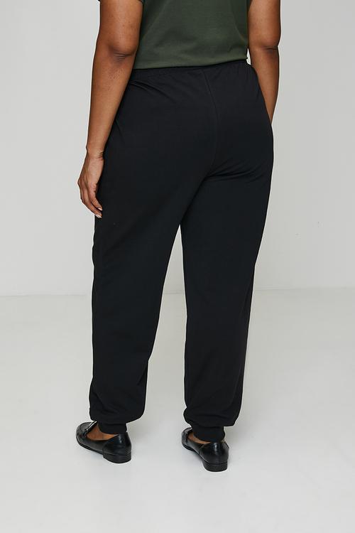 Plus wmn sophia jogger - black