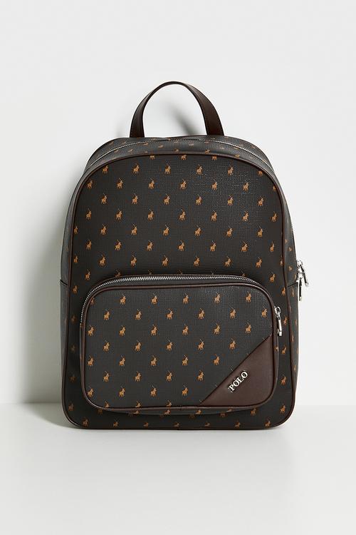 Signature Backpack Bag - Brown