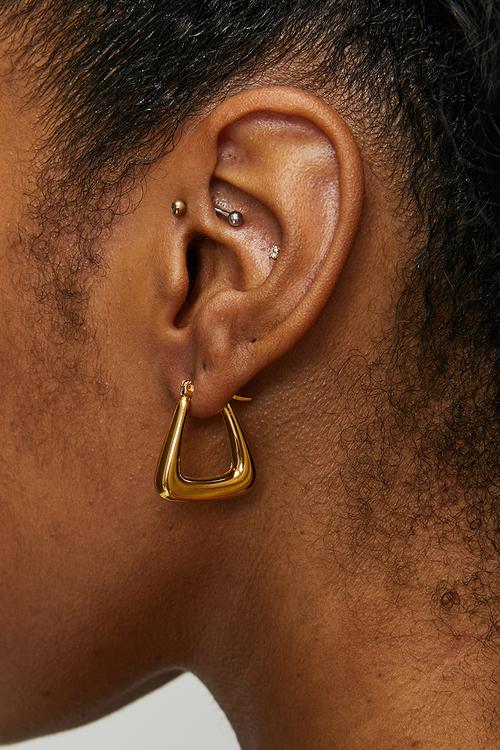 Hoop Earings - Gold