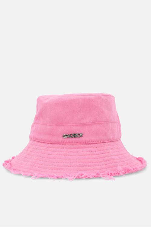 WASHED COTTON HAT - PINK
