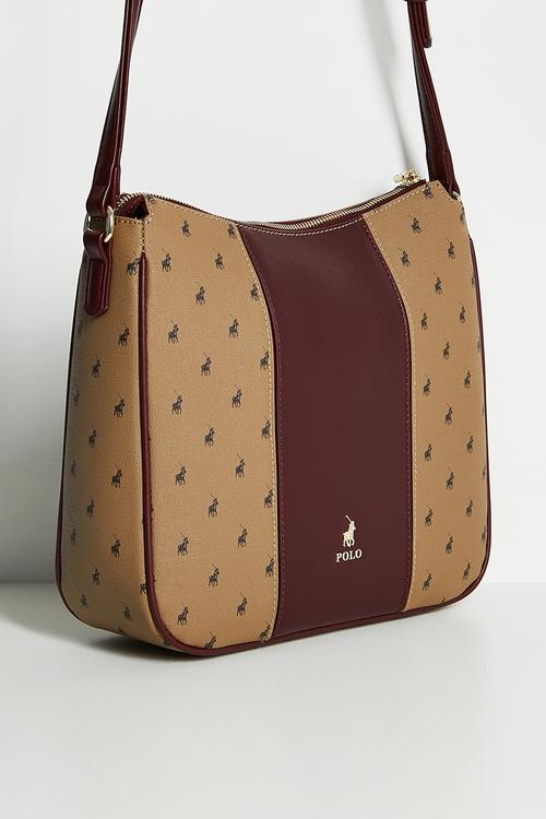 Sonora crossbody bag - burgundy