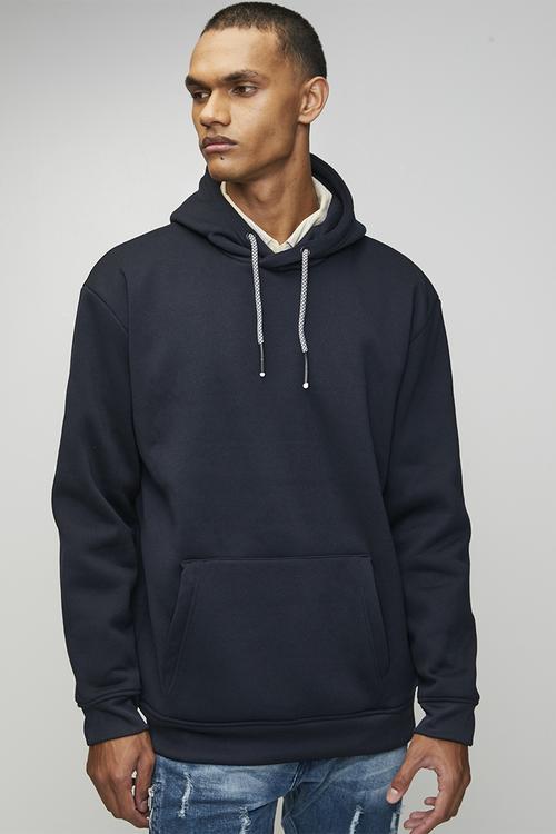 Oversized Fit Hoody - Navy