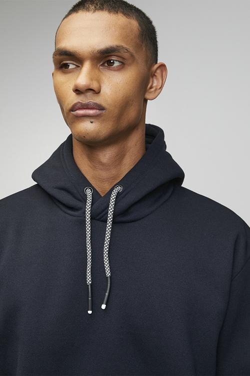 Oversized Fit Hoody - Navy