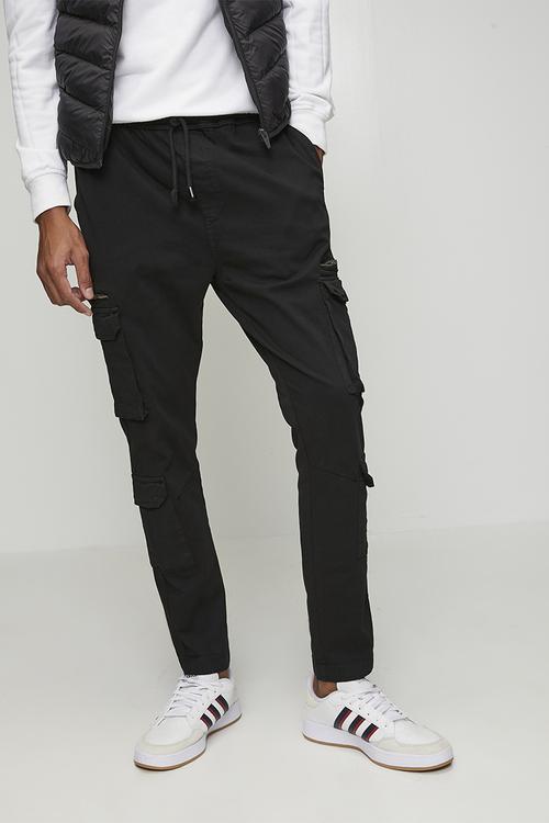 Cotton Twill Pant - Black