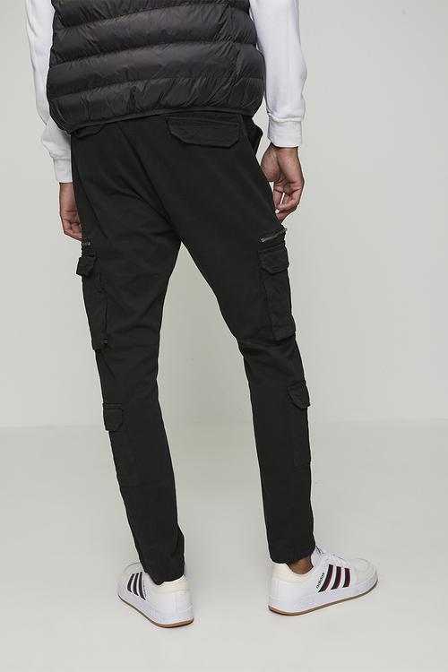 Cotton Twill Pant - Black