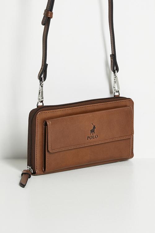 Alto Phone Sling Bag - Brown