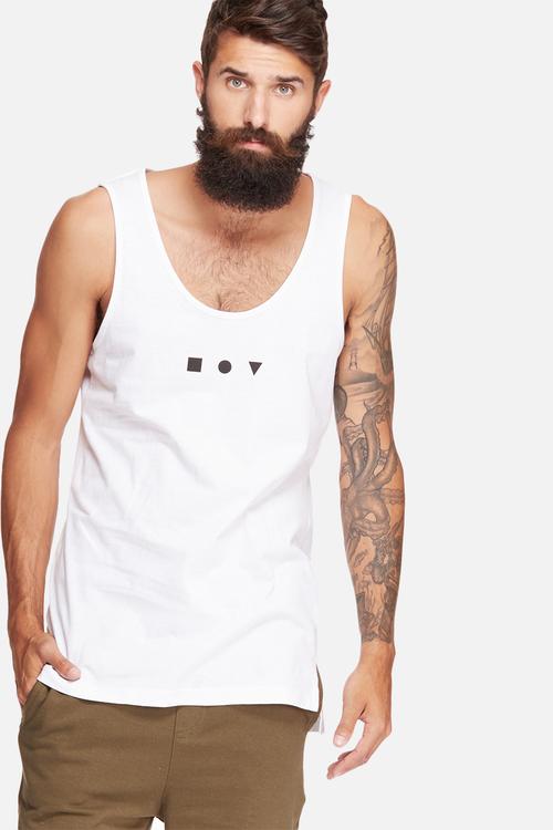 Tail graphic vest