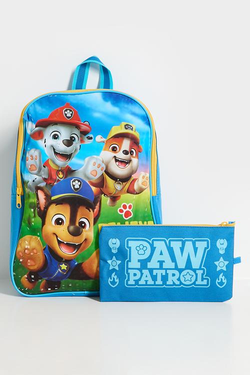 Paw patrol believe it backpack & pencil bag - blue 