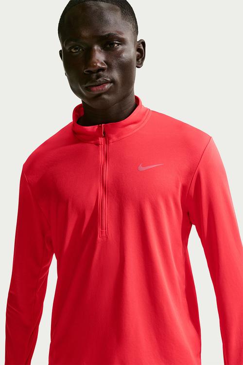 Pacer Dri-FIT 1/2-Zip Running Top - Light Crimson Red