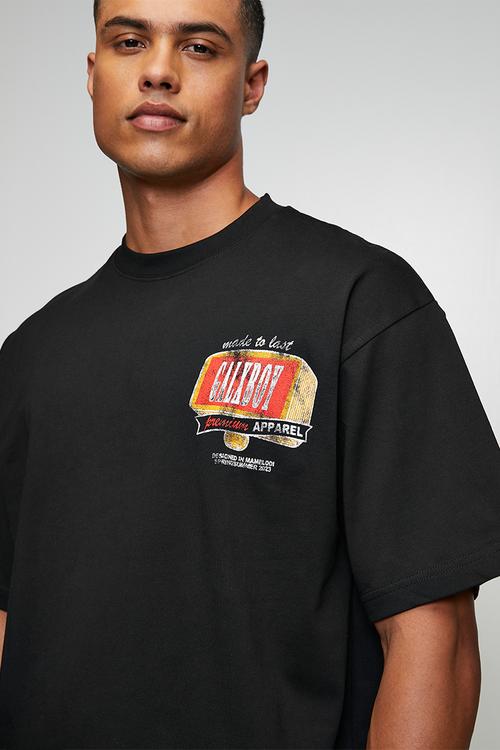 DELUXE T-SHIRT  - BLACK