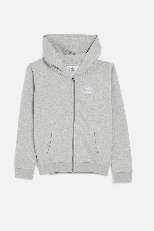Full Zip Hoodie Y S26 - Medium Grey Heather