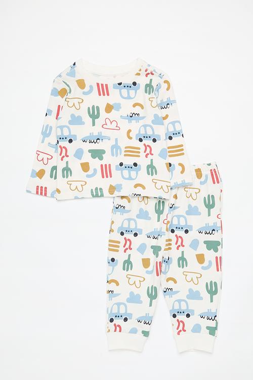 Baby pj set - multi