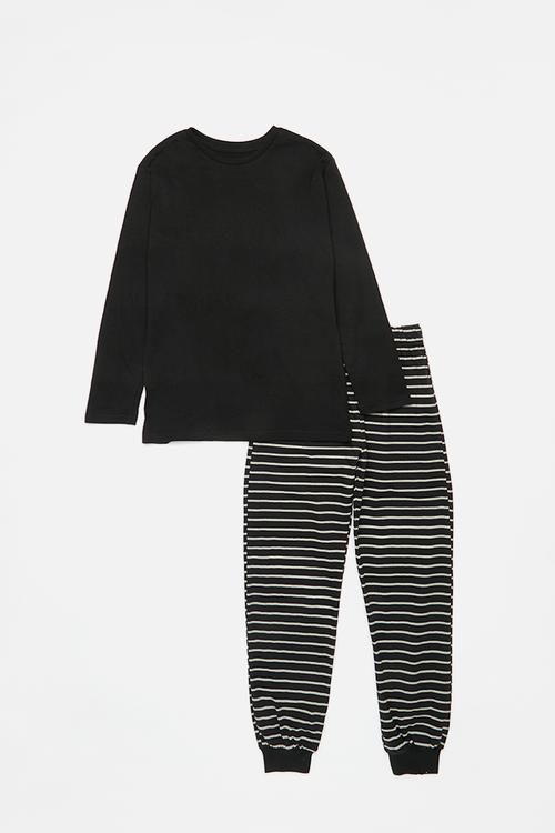 Pj set - black & grey