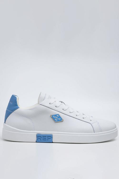 Polys Rhombus - White Blue