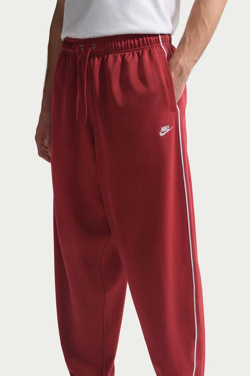 NSW Club Oversized Knit Track Pants - Red/Wht