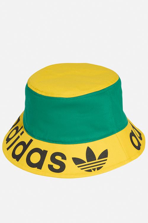Bucket hat - bold green/eqt yellow