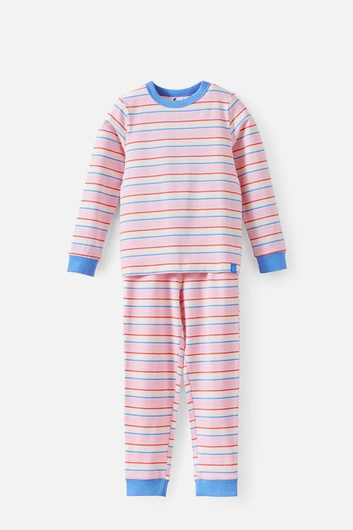 Dreamdrift Long Sleeve Pj Set - Taylor Stripe/Blush Pink