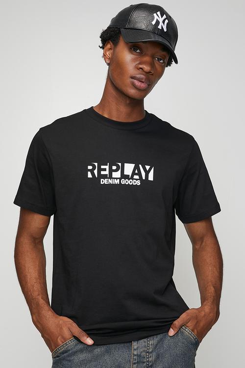 BASIC LOGO SMU T - Black