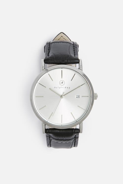 Hilks leather watch